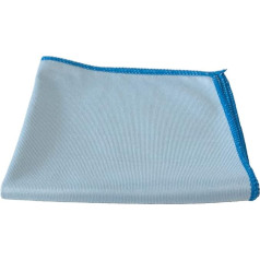 Sonty 10 x Professional Microfibre Window Cloths 38 x 38 cm Blue (10)