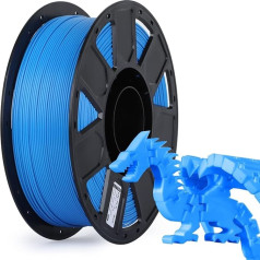 Creality Ender PLA filaments 3D printeriem, 1,75 mm 3D drukas filaments, 1 kg spole, izmēru precizitāte +/- 0,02 mm, piemērots vairumam FDM 3D printeru, zils