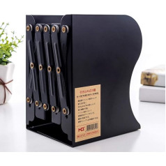 Sipliv Retractable Bookends Metal Iron Regulējams grāmatu turētājs Stand Grāmatu plaukts Desk Bookend Black