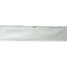Aquapur-Wasserbetten Luksusa Lyocell Vital ūdens gultas matrača pārvalks kā visaptverošs pārvalks (140 x 200 cm)
