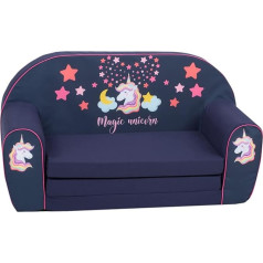 Knorrtoys.com Knorrtoys 68470 Children's Sofa Magic Unicorn Cotton