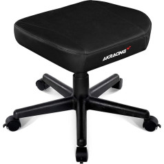 Akracing AK-Stool-BK Normal Черный табурет из искусственной кожи