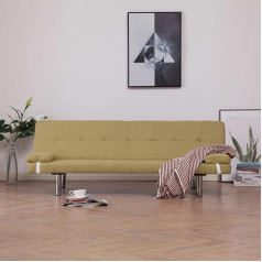 Barash Sofa lova su dviem pagalvėlėmis Žalioji poliesterio svečių lova Sofa su miegojimo funkcija Dienos lova Sofa lova Sofa lova Minkšta sofa