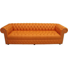 Jvmoebel XXL liels dīvāns dīvāns Chesterfield 480 cm spilvenu dīvāni 4 sēdvietas ādas tekstils # 212