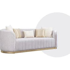 Jv Möbel Oval Couch Two Seater Couchen Furniture Sofa Furnishings Living Room Sofas