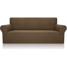 Guyirt 1 gab Ultra Stretch dīvāns Slipcover 1 2 3 4-sēdeklis Coat Soft Thicked Checked žakarda auduma dīvāns Slipcover dzīvojamā istaba Bright Color XL dīvāns (91-110 collas)