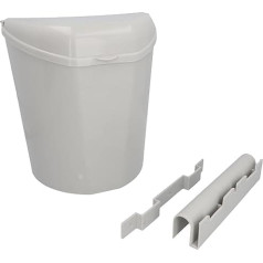 Cartrend Caravan Bin with Lid and Holder 6 Litre Camping Accessories Caravan Motorhome Caravan Accessories