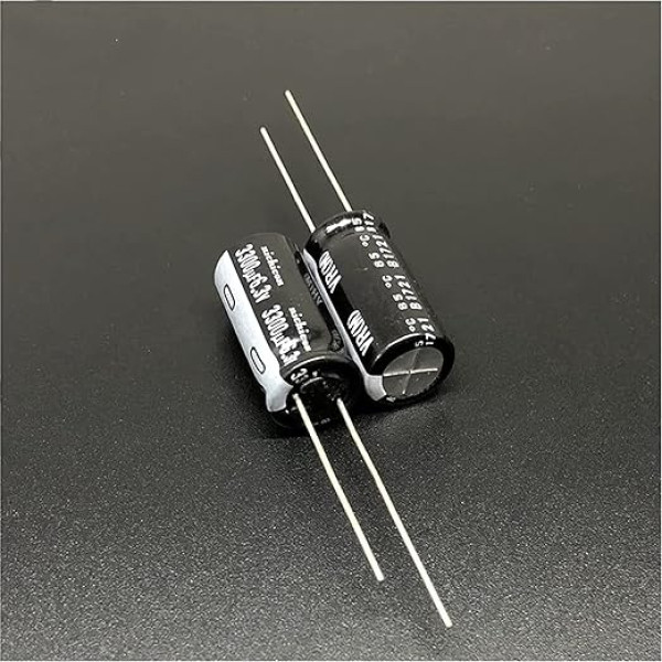 Kondensator-Kit 5 Stück/50 Stück 3300 uF 6,3 V 10 x 20 mm 6,3 V 3300 uF Standard-Aluminium-Elektrolytkondensatoren Diodenschalter