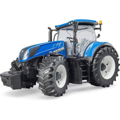 bruder 03120 - New Holland T7.315-1:16 Lauksaimniecības traktors Bulldog bworld rotaļu transportlīdzeklis