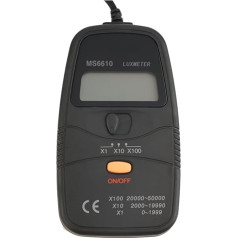 Lichtmeter, Lichtmesser digitaler Illuminator, hohe Präzision 0~50,00 0lux. Lichtmesser mit unabhängigem Fotodetektor für die Kultivierung und Messung von Zimmerpflanze