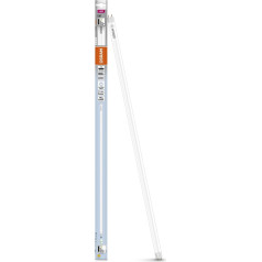 OSRAM LED TUBE T8 18 EM 720 mm lineārā LED caurule, 7 W, 850 lm, 4000 K, vēsā baltā gaisma, LED aizstājējs T8 luminiscences caurulei ar G13 pamatni, ilgs kalpošanas laiks, zems enerģijas patēriņš, 8 vienību iepakojums