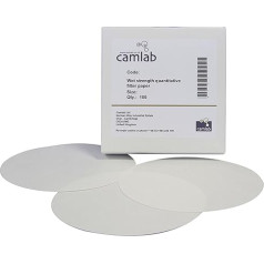 camlab 1171182 51. pakāpe [541] Kvantitatīvs mitrais filtrs, bezpelnu filtrs, 150 mm (100 gab.)