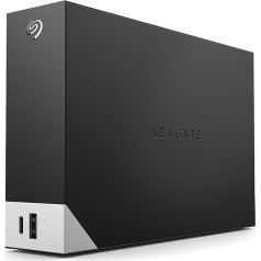 Seagate One Touch Hub 4 TB ārējais cietais disks, 2 x USB Hu, 3,5 collas / 8,89 cm, USB 3.0, PC, piezīmjdatoriem un Mac, iekļauts 2 gadu glābšanas pakalpojums, modeļa Nr.: STLC4000400400