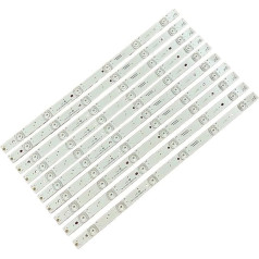 AQXYYYWEI LED gaismas diodes priekš LC-49SFE7451K LC-49SFE7452K LC-49CUF8462ES LC-49CUG8362KS LC-49CUF8372ES LC-49CUF8372ES LC-49CUF8472ES (Krāsa : 50 gab. 5 TV)