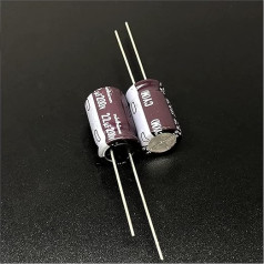 Schaltkondensator-Kit 10 Stück/100 Stück 22 uF 200 V 10 x 16 mm hoher Ripple-Strom lange Lebensdauer 200 V 22 uF Aluminium-Elektrolytkondensatoren Diodenschalter (Izmērs : 100gab)