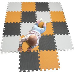 Mqiaoham Baby Floor Mat / Children’s Play Mat, Puzzle Design, Free from Harmful Substances