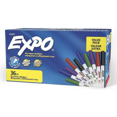 Expo Tóxica Hacen Drywipe Marker pildspalvas Bullet Tip, dažādas krāsas