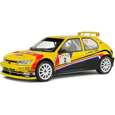 Solido 1:18 Peugeot 306 Maxi Yellow #2 T.NEUVILLE/A.Cornet Eifel Rallye Fest