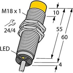 4405070 - NI10U-M18M-AD4X, Induktiver sensors uprox®+