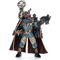 HiPlay JoyToy × Warhammer 40K Oficiāli licencētas 1/18 mēroga zinātniskās fantastikas figūriņas Pilns komplekts Astra Militarum Tempestus Scions komandu pulks 55th Kappic Eagles Tempestor Prime sērija