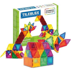 Tileblox 1030005 60 detaļu komplekts Rainbow, daudzkrāsains