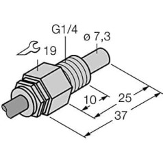 Turck Eintauchsensor FCS-G1/4A4-NA/D100 6870411 1St.