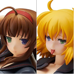 Senran Kagura NewWave Gburst Figure PVC 1/10 Ryobi x Ryona Bare Body Sailor Uniform Ver. 19 cm