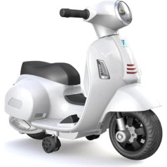 Turbo Challenge - Vespa Gts - Elektriskais furgons - 119150 - Skūteris - Balts - Gatavs braukšanai - Maksimālās riepas. 25 kg - Plastmasa - Uzlādējamas baterijas - No 24 mēnešiem