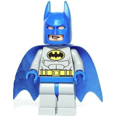 Oriģināla DC Comics Lego Blue Classic Batman minifigūriņa - sadalīta no LEGO 10672 Juniors komplekta no LEGO