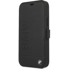 BMW BMFLBKP12SSLLBK Bookcase for Apple iPhone 12 Mini