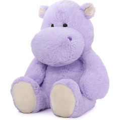 MorisMos Jumbo Plush Hippo Hippo Large Hippo Cuddly Toy XXL, 90 cm Giant Hippo Plush Toy Stuffed Toy Gift Children Girls