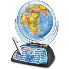 Clementoni 12097 Digital Interactive Learning Ball (Italian Version) - World Map for Children - 7 Years +, Multi-Colour