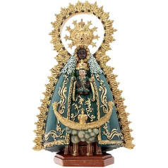 Inmaculada Romero IR Virgen De Regla Picture 18 cm Chipiona Patron Base Resin Decor