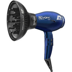Parlux Alyon Hair Dryer & Diffuser Gift Set Night Blue Lightweight Professional Hair Dryer with Air Ioniser Technology 2250W Hair Dryer with 2 Speeds and 4 Temperatures & Magic Sense