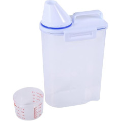 Pet Food Container Hund Katze Vorratsdosen Set Trockenfutter Spender Easy Pour mit Cup Pet Supplies