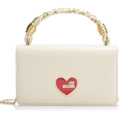 Love Moschino Sieviešu BORSA A Mano White, Balta, White