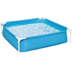 Bestway My First Frame Pool 122 x 122 x 30.5 cm, Blue, Square