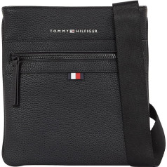 Tommy Hilfiger vīriešu mugursoma Essential PU Crossover, maza, melna, viens izmērs, melna (Black)