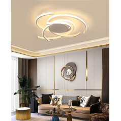 LED griestu gaisma Dimmable ar tālvadības pulti Guļamistabas gaisma 75 cm Modernā gredzena dizaina griestu lampa Alumīnija akrila lampas abažūrs Dekoratīvais apgaismojums 3000 K - 6000 K ēdamgaldam Kabinetam Priekšnamam