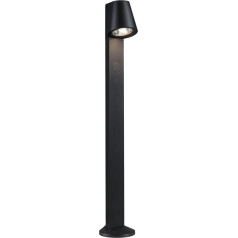 Paulmann Caissa 94863 LED Bollard Light kustības sensors ar augstas frekvences sensoru IP44 793 mm 3000 K 9 W 700 lm 230 V 65° antracīta āra gaisma