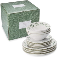 Sophie Conran CPXT80002-XP Portmeirion vakariņu komplekts Porcelāns balts (12 gabali)