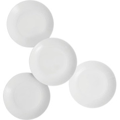 Royal Doulton ekskluzīvi Gordon Ramsay Maze White Dinner Plates, 4 šķīvju komplekts