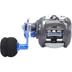 EVTSCAN TF500 Makšķerēšanas spole Jūras makšķerēšana Wide Body Low Profile Reel Brake Power Makšķerēšana kreisās rokas spole bez līnijas Nr.