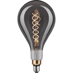 Paulmann BigDrop 28858 LED spuldze 1879 Filament 150 lm 7 W Dimmable Smoked Glass Vintage 1800 K E27 spuldze