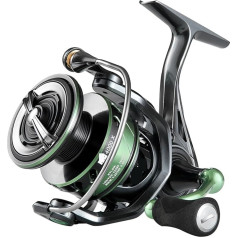 Spinnrolle, Angelrollen, 5,2:1 langlebige Gear MAX Drag 28lb Spinn-Angelrolle mit sanfterer Wicklung für Schnellhakensets