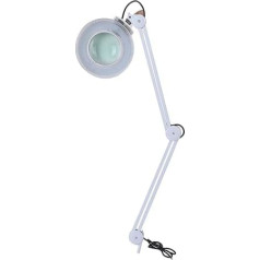 LED palielināmā lampa, kosmētikas lampa, 5 x palielināmā lampa ar ritenīšiem, statīvs, kosmētikas lampa ar statīvu, palielināmā lampa, profesionāla palielināmā lampa mājas skaistumkopšanas salonam