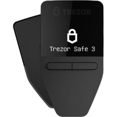 Trezor Safe 3 - криптовалютный кошелек с защитой парольной фразы и защищенных элементов - покупайте, храните, управляйте цифровыми активами легк