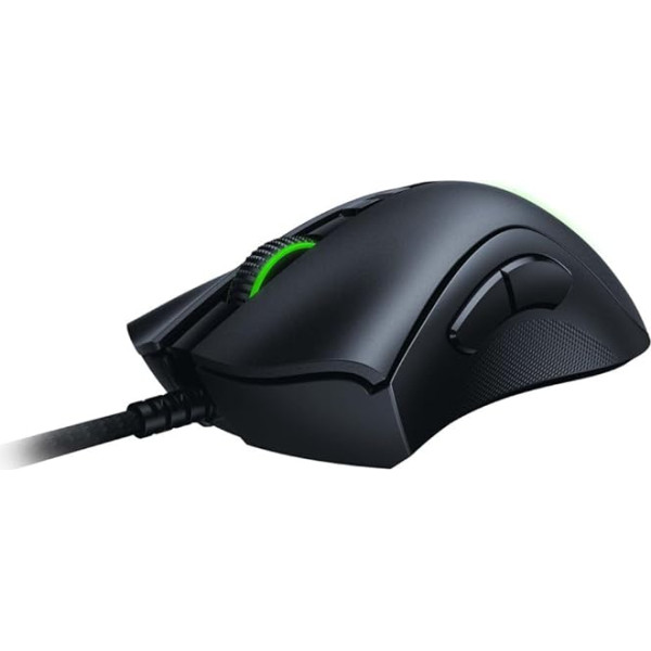 Razer DeathAdder V2 - Kabelgebundene USB-Gaming-Maus mit Optischen Mausschaltern (Focus+ 20K optischer Sensor, 8 Programmierbare Tasten, 5 On-Board-Speicherprofile) Schwarz