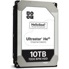 WD HGST Ultrastar He10 10 TB Interne Festplatte HUH721010ALE601 / 0F27468 3,5 Zoll HDD SATA 6Gb/s (Latvija)