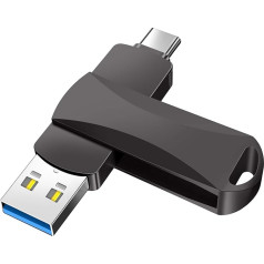 jelciey USB Stick 512GB USB C Stick Mini 2 in 1 OTG Dual Drive USB Stick USB C Speicherstick Metall USB 3.0 Stick USB-A und Type-C Memory Stick für Typ C Android Handy, Tablet, Computer